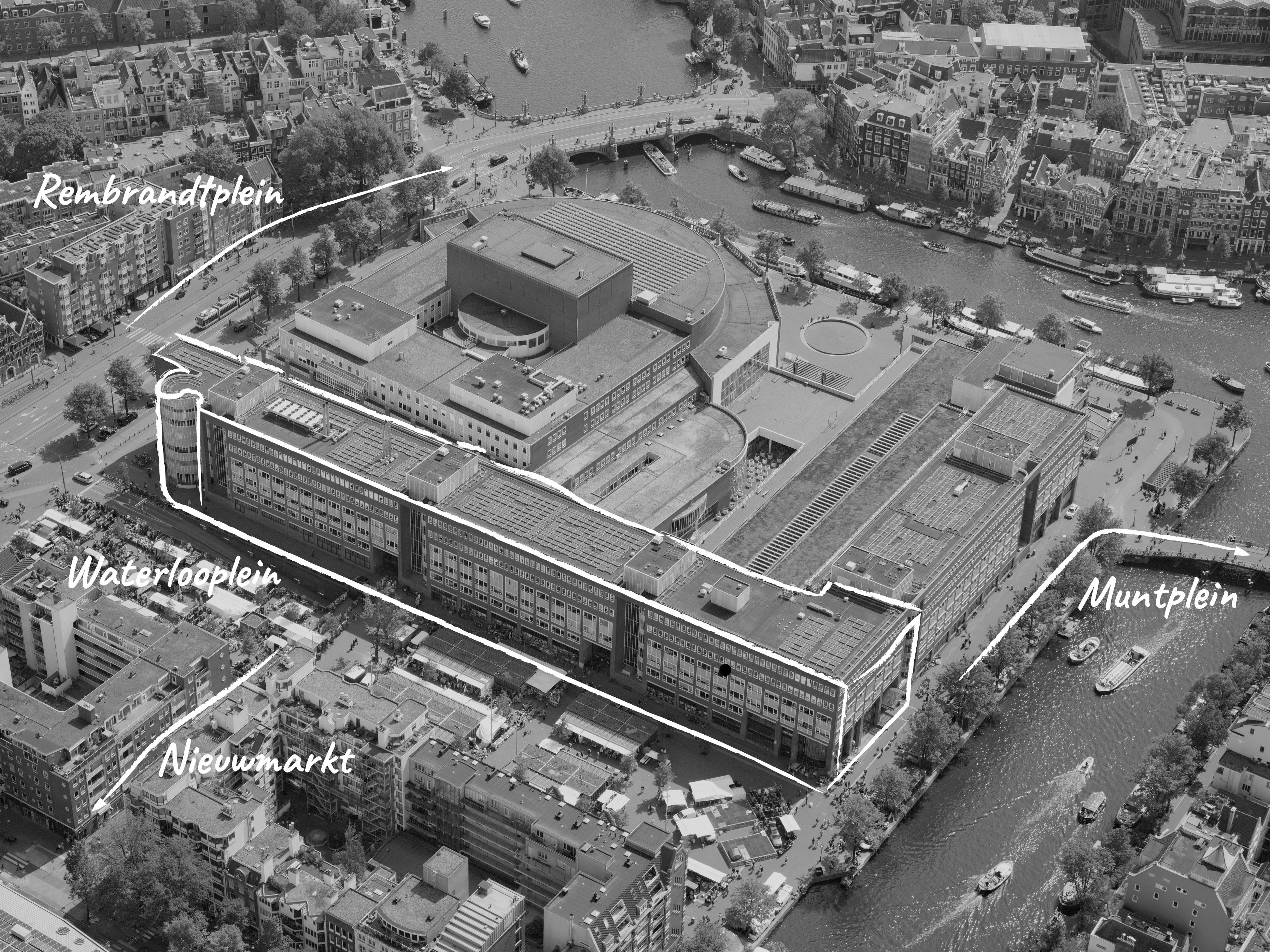 Amstel 1 overzicht geillustreerd